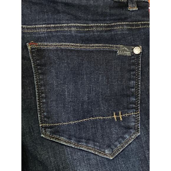 L.L. Bean Lined Insulated Jeans Women's Size 10 Outdoor Warm - Picture 4 of 10